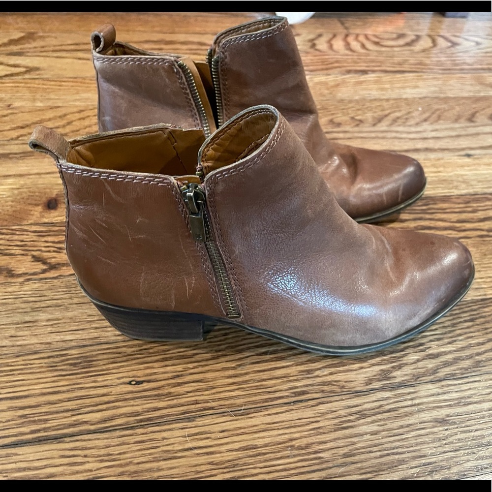 Brown Lucky Brand Booties
